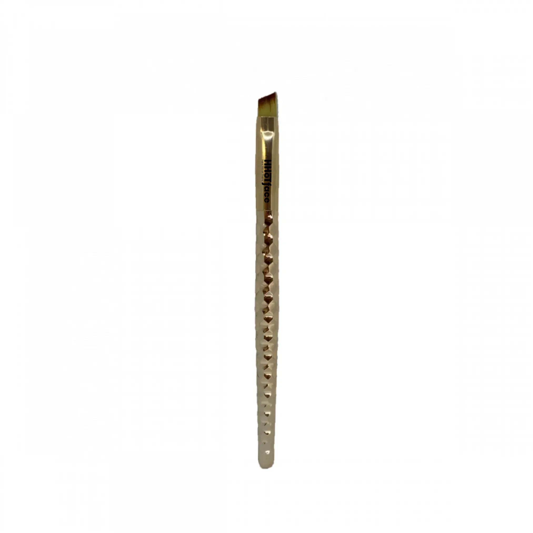 Angled Eyeliner Brush Rose Gold